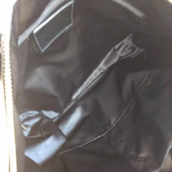 Coach Poppy Black Liquid Glam Patent Leather Tote - Picture 16 of 16